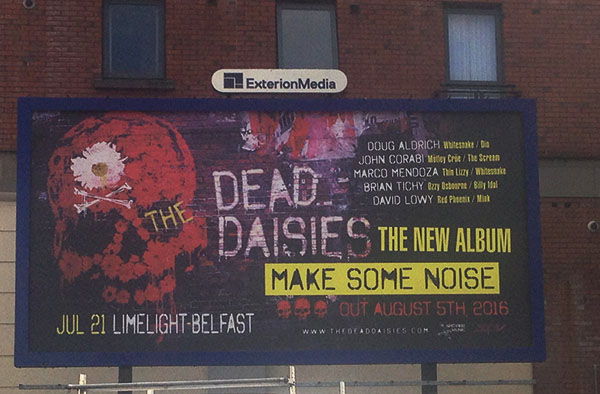 Dead Daisies billboard